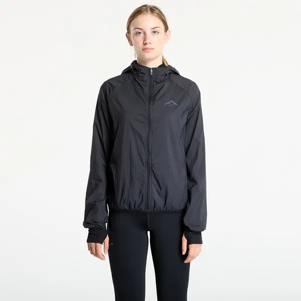 Nike Яке Nike Trail Women's Repel Running Jacket Black/ White/ Black M