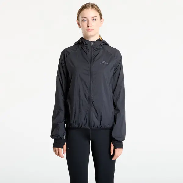 Nike Яке Nike Trail Women's Repel Running Jacket Black/ White/ Black S