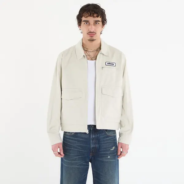 OBEY Clothing Яке OBEY Walter Work Jacket Silver Birch Faded Wash M