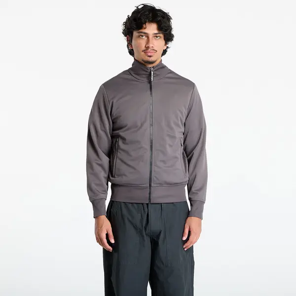 Palm Angels Яке Palm Angels Back Curved Logo Track Jacket Dark Grey/ Off White M