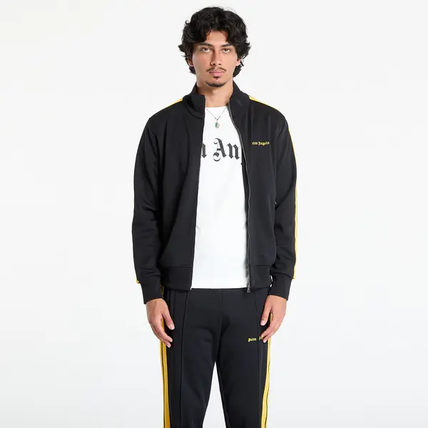 Palm Angels Яке Palm Angels Classic Logo Color Track Jacket Black/ Yellow S