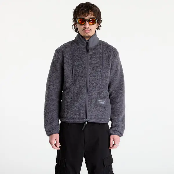 Pas Normal Studios Яке Pas Normal Studios Off-Race Pile Fleece Jacket Steel M