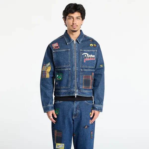 Patta Яке Patta Whole Lotta Labels Denim Jacket UNISEX Blue Denim L