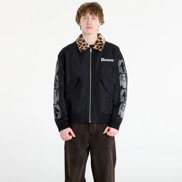 PLEASURES Яке PLEASURES Angel Demon Flight Jacket Black S