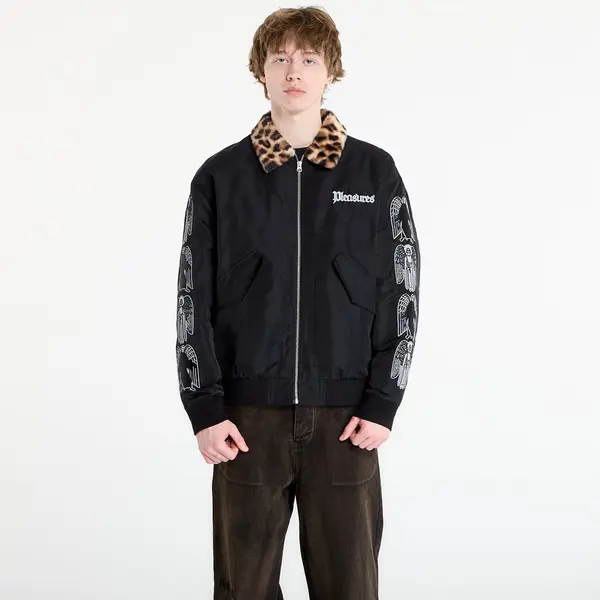 PLEASURES Яке PLEASURES Angel Demon Flight Jacket Black S