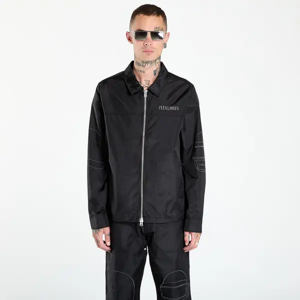 PLEASURES Яке PLEASURES Daft Club Helmets Nylon Work Jacket Black S
