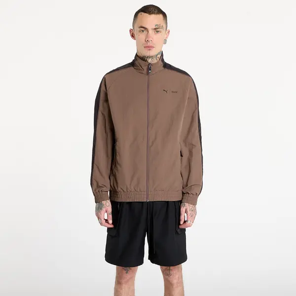Puma Яке Puma x RIPNDIP T7 Oversized Track Jacket Flat Bronze L