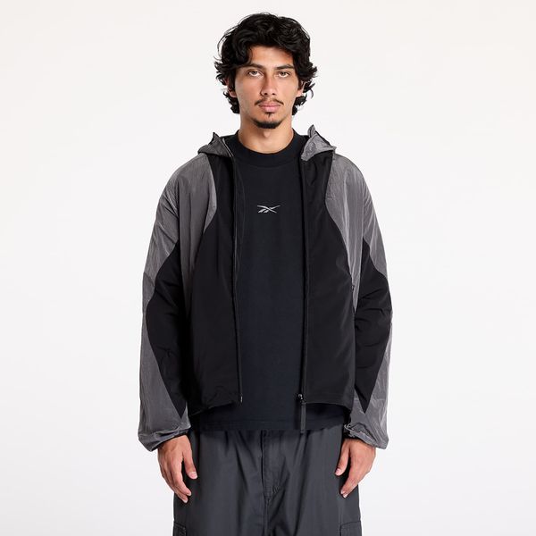 Reebok Яке Reebok Running Hooded Jacket Black/ Misty Grey XXL
