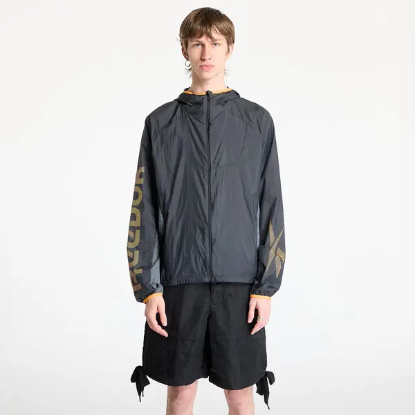 Reebok Яке Reebok Wind Run Jacket Washed Black/ Grey 3 XL