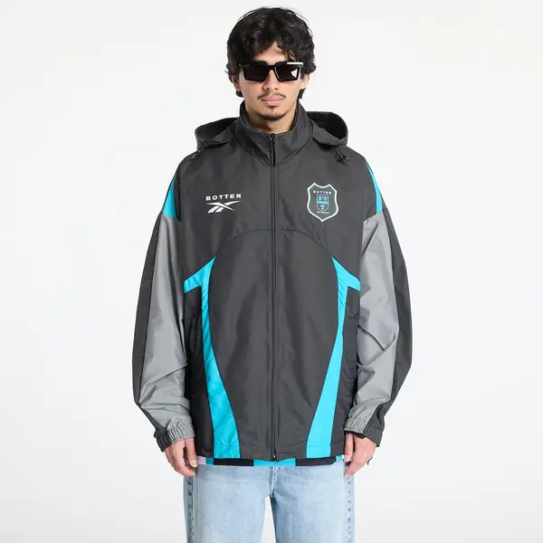 Reebok Яке Reebok x Botter LTD Summer Bench Jacket Grey/ Aqua Blue XL