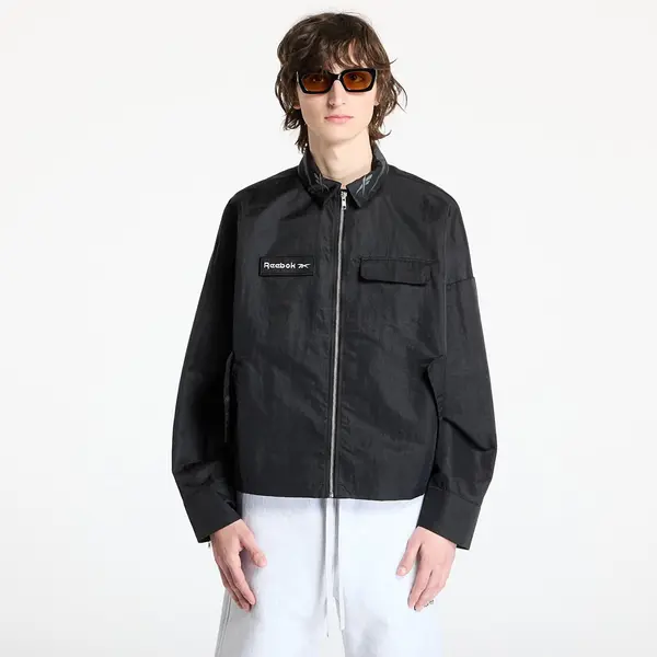 Reebok Яке Reebok Zipped Overshirt UNISEX Washed Black L