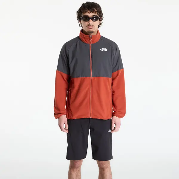 The North Face Яке The North Face Glacier Heavyweight Full Zip Jacket Iron Clay/ Asphalt Grey L