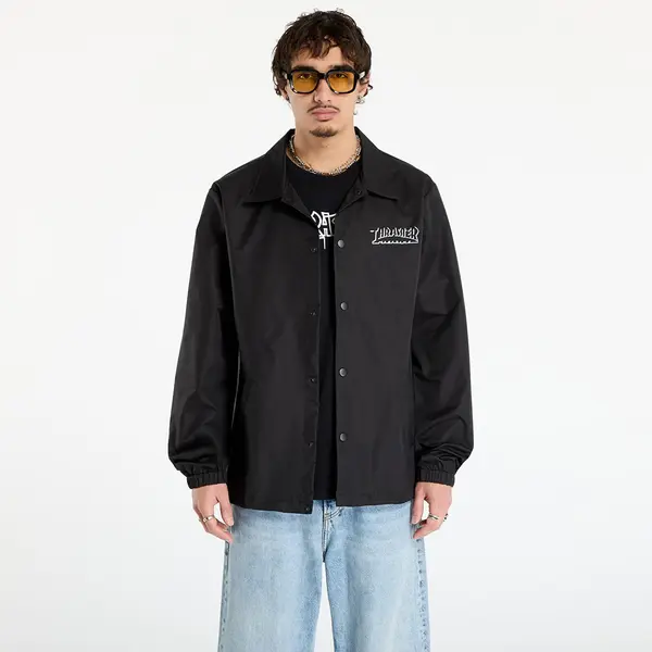Thrasher Яке Thrasher Shadow Mag Logo Coach's Jacket Black/Black XL