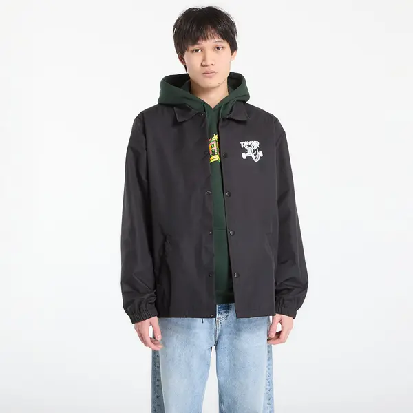 Thrasher Яке Thrasher x Spitfire Thrash & Burn Coach Jacket Black L