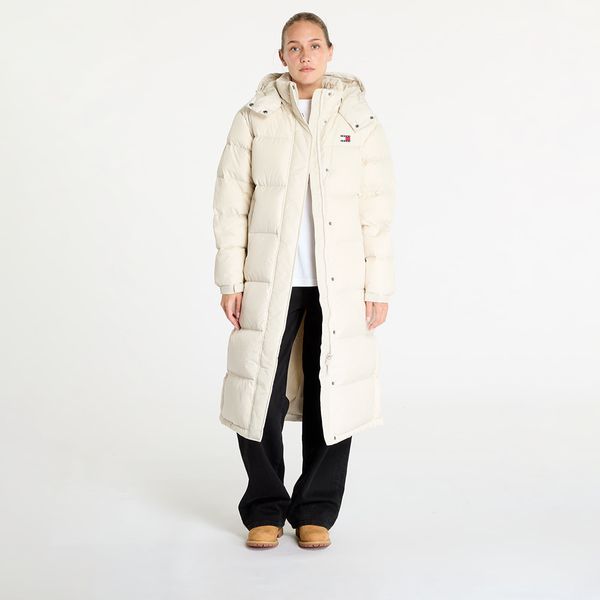 Tommy Hilfiger Яке Tommy Jeans Alaska Long Puffer Jacket Beige L