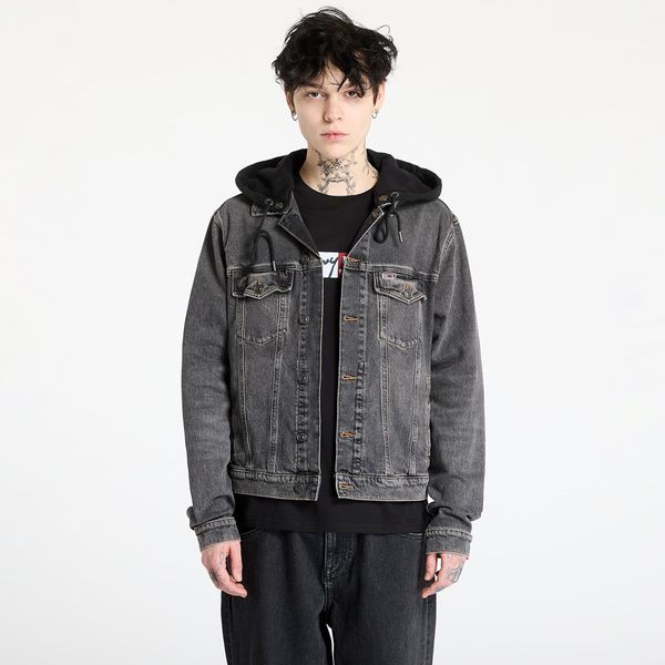 Tommy Hilfiger Яке Tommy Jeans Hooded Ryan Regular Trucker Jacket Denim S