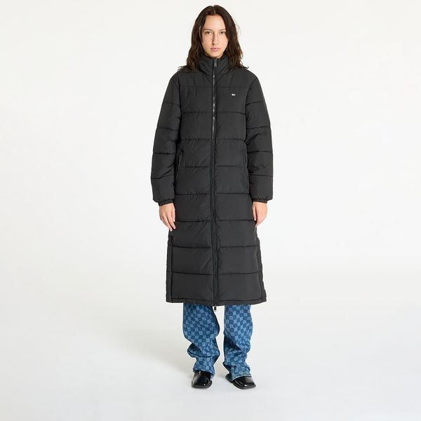 Tommy Hilfiger Яке Tommy Jeans Maxi Essential Puffer Coat Black XS