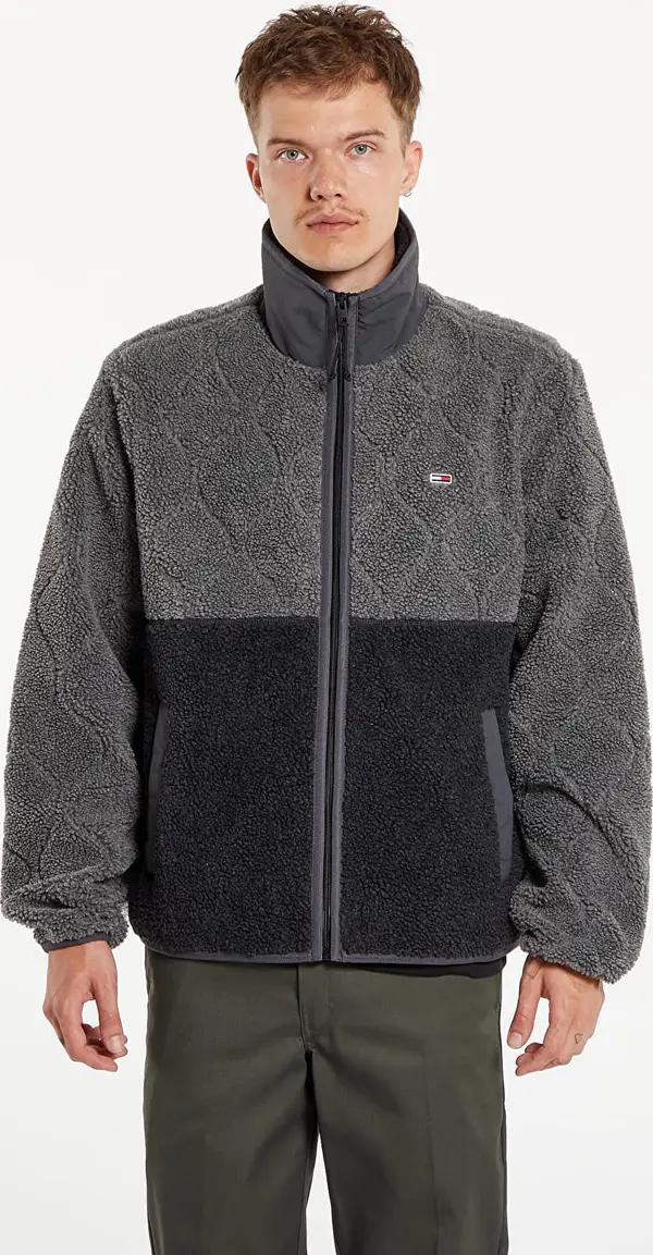 Tommy Hilfiger Яке Tommy Jeans Teddy Essential Jacket Black XL