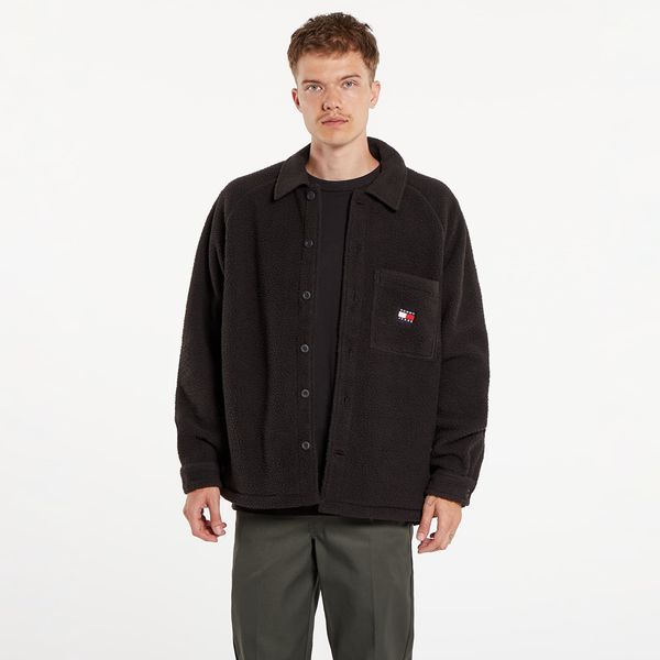 Tommy Hilfiger Яке Tommy Jeans Xs Badge Teddy Shirt Black XL