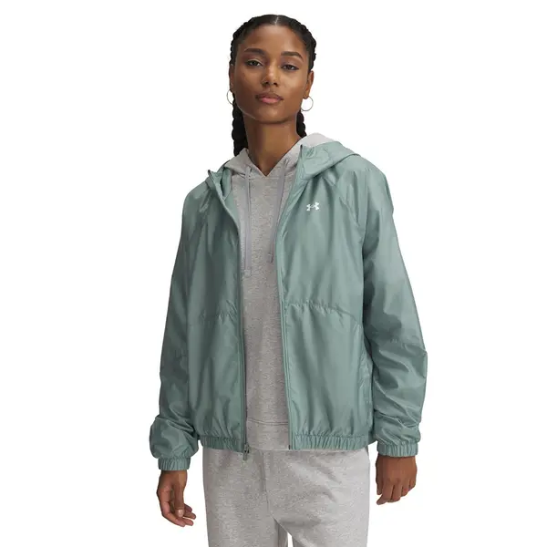 Under Armour Яке Under Armour Rival Sport Windbreak Jacket Silica Green/ White XS