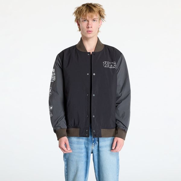 Vans Яке Vans Crazy Eddy Baseball Jacket Black/ Asphalt XL