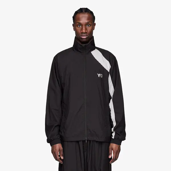 Y-3 Яке Y-3 Raw Edge 3 Stripes Nylon Shell Jacket Black XL