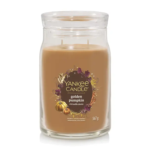 Yankee Candle Yankee Candle Signature Large Jar 2 Wicks Golden Pumpkin Universal