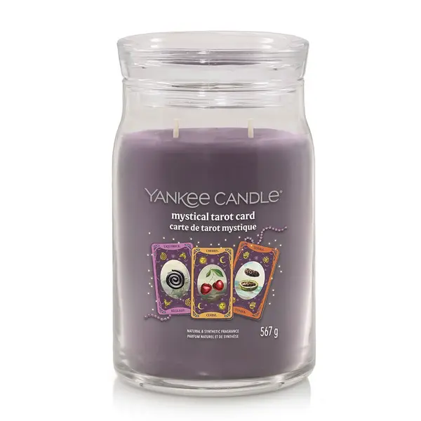 Yankee Candle Yankee Candle Signature Large Jar 2 Wicks Halloween Mystical Tarot Card Universal