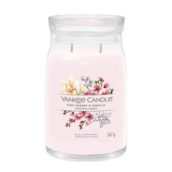 Yankee Candle Yankee Candle Signature Large Jar 2 Wicks Pink Cherry & Vanilla Universal