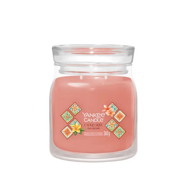 Yankee Candle Yankee Candle Signature Medium Jar 2 Wicks Capri Glow Universal