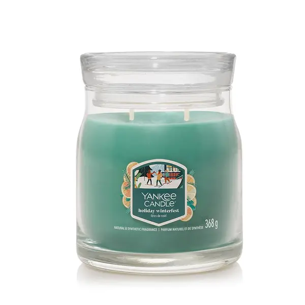 Yankee Candle Yankee Candle Signature Medium Jar 2 Wicks Holiday Winterfest Universal