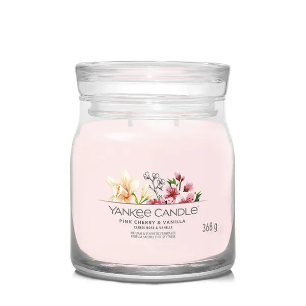 Yankee Candle Yankee Candle Signature Medium Jar 2 Wicks Pink Cherry & Vanilla Universal