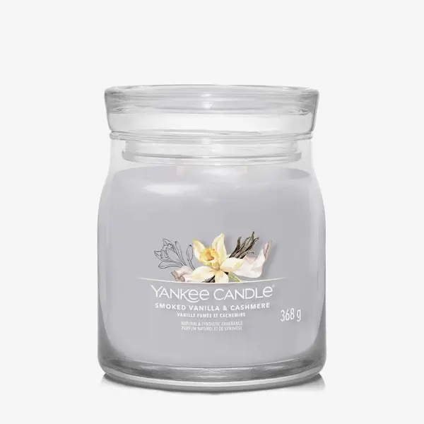 Yankee Candle Yankee Candle Signature Medium Jar 2 Wicks - Smoked Vanilla & Cashmere Universal