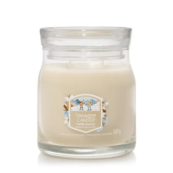 Yankee Candle Yankee Candle Signature Medium Jar 2 Wicks Vanilla Flurries Universal