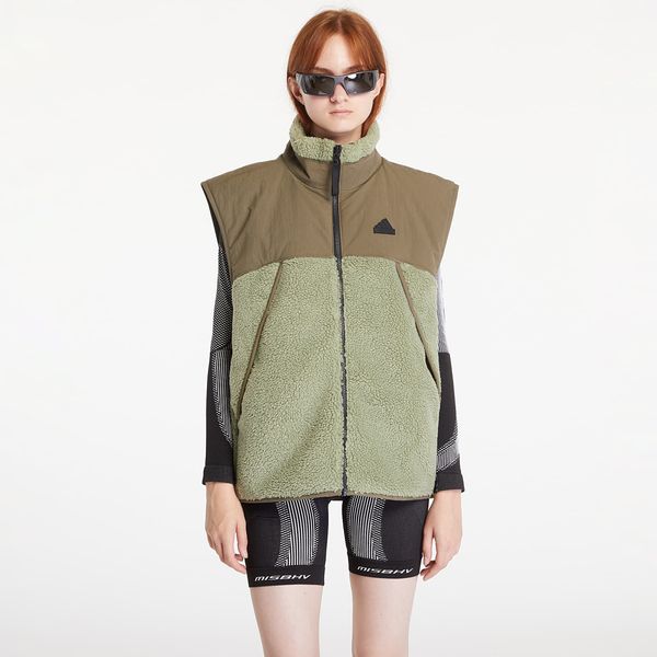 adidas Performance Жилетка adidas City Escape Reversible Vest Tent Green / Olive Strata M