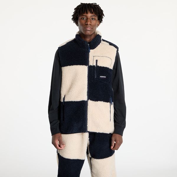 Gramicci Жилетка Gramicci Checkered Sherpa Vest UNISEX Natural / Navy Check M