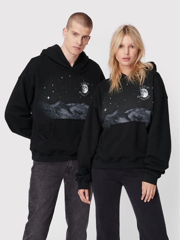 2005 2005 Суитшърт Unisex 2005 X Leeves „Good Night” Черен Relaxed Fit