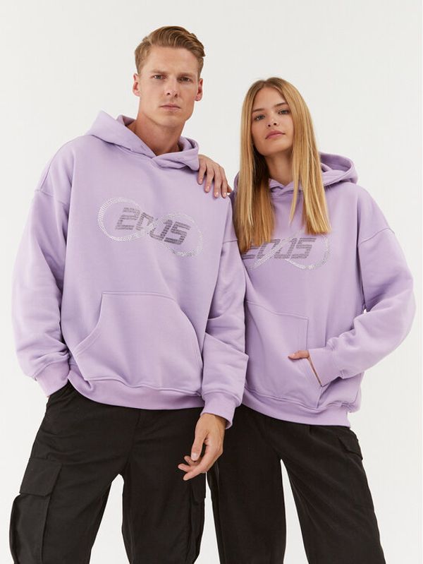 2005 2005 Суитшърт Unisex Forever Виолетов Regular Fit