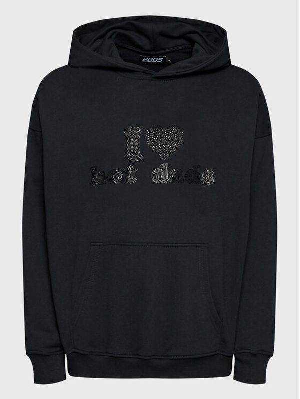 2005 2005 Суитшърт Unisex Hot Dads Черен Regular Fit