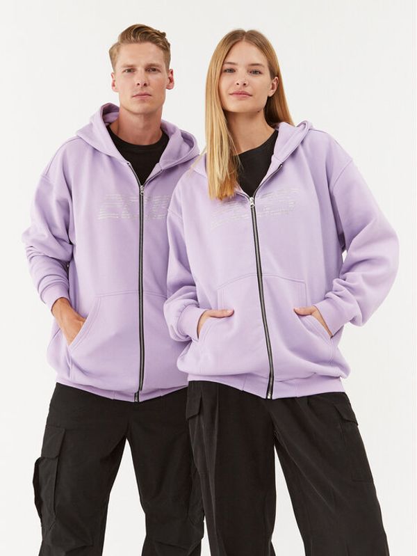 2005 2005 Суитшърт Unisex Signature Zip Виолетов Regular Fit