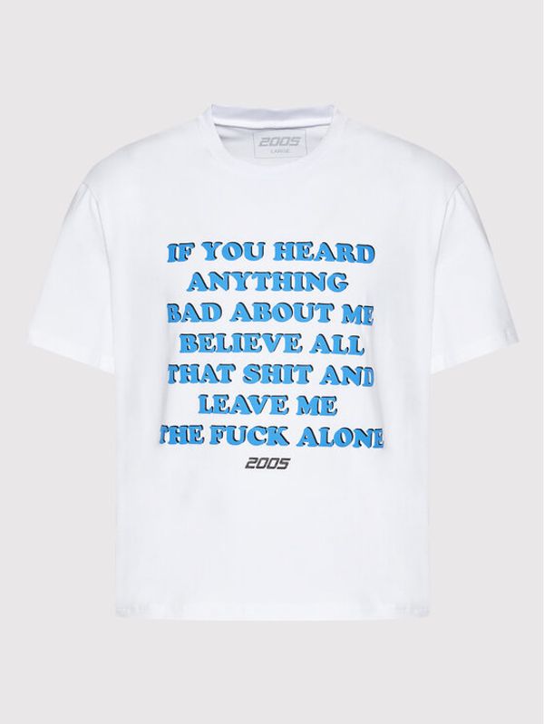 2005 2005 Тишърт Unisex Heard Бял Regular Fit