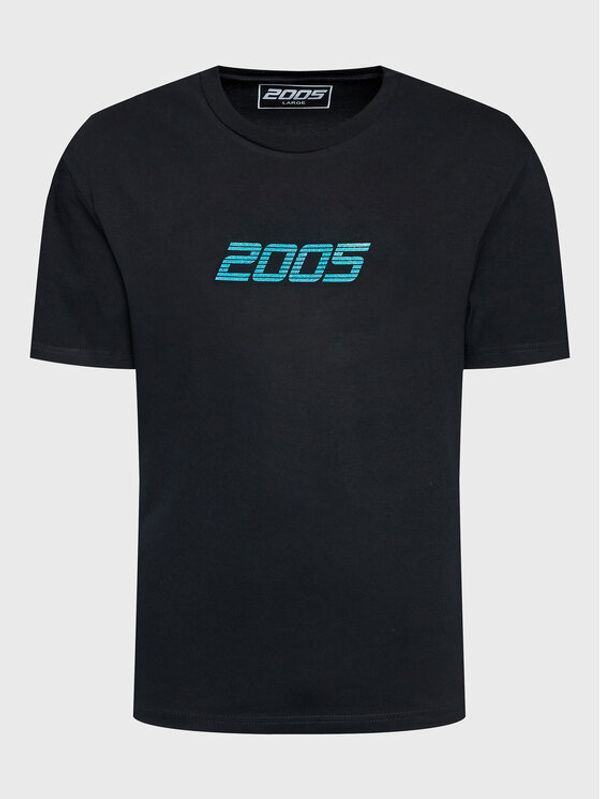 2005 2005 Тишърт Unisex Holo Черен Relaxed Fit