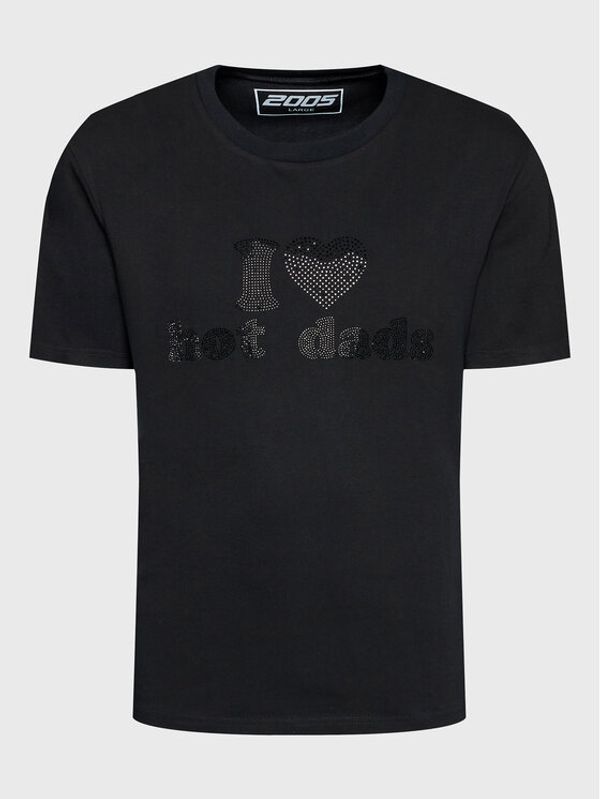 2005 2005 Тишърт Unisex Hot Dads Черен Regular Fit
