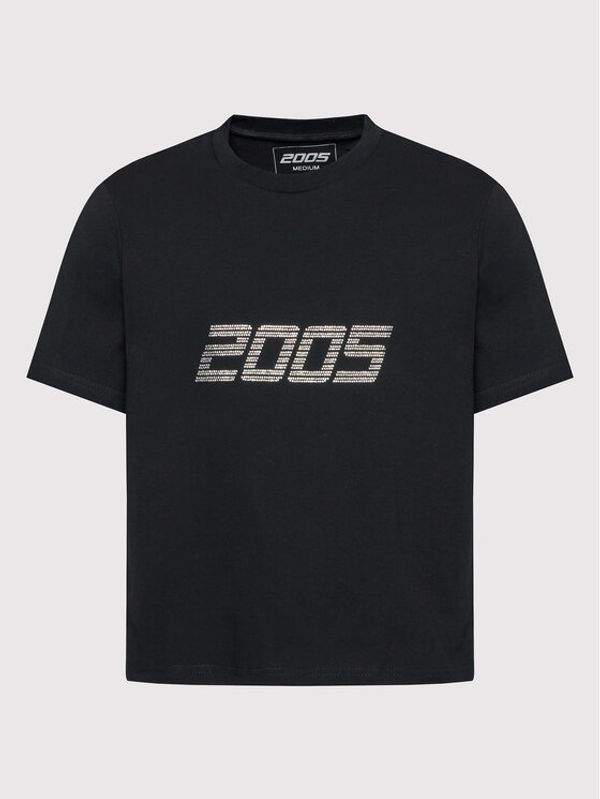 2005 2005 Тишърт Unisex Signature Черен Regular Fit