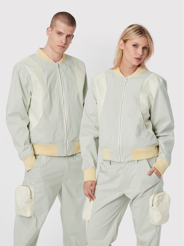 2005 2005 Яке бомбър Unisex 2005 X Leeves „Panel” Бежов Regular Fit