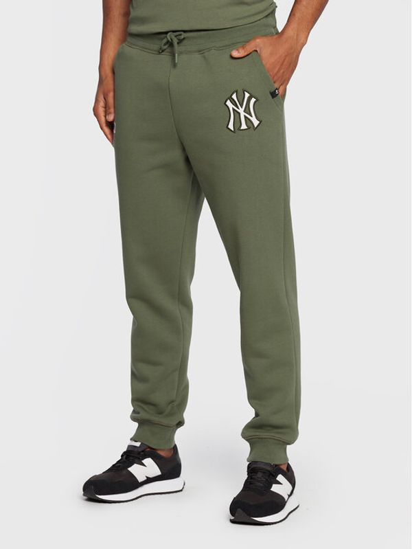 47 Brand 47 Brand Долнище анцуг Embroidery BB017PMEBRP561400MS Зелен Regular Fit