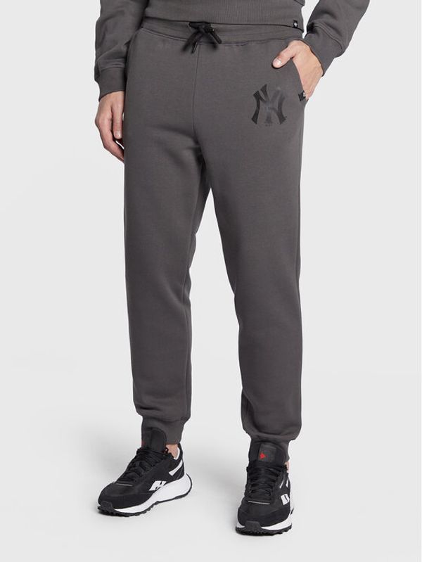 47 Brand 47 Brand Долнище анцуг Imprint Burnside BB017PEMIBP566497CC Сив Regular Fit