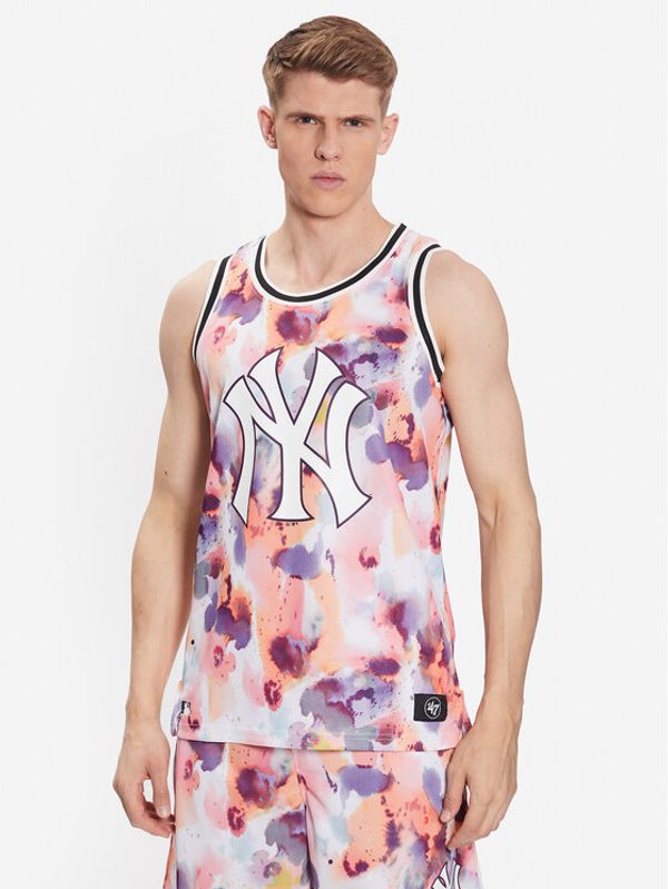 47 Brand 47 Brand Мъжки топ New York Yankees Day Glow Repeat 47 Grafton Tank Цветен Regular Fit