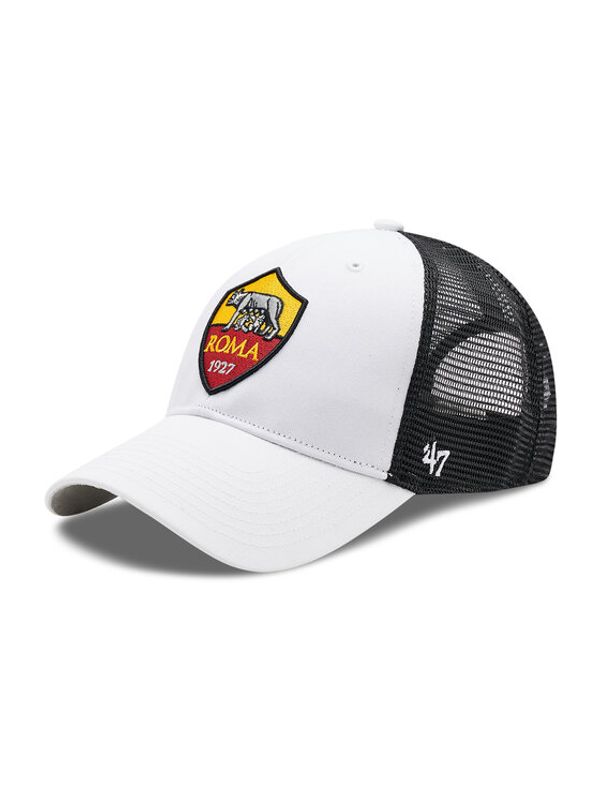 47 Brand 47 Brand Шапка с козирка As Roma Branson ITFL-BRANS01CTP-WH Бял