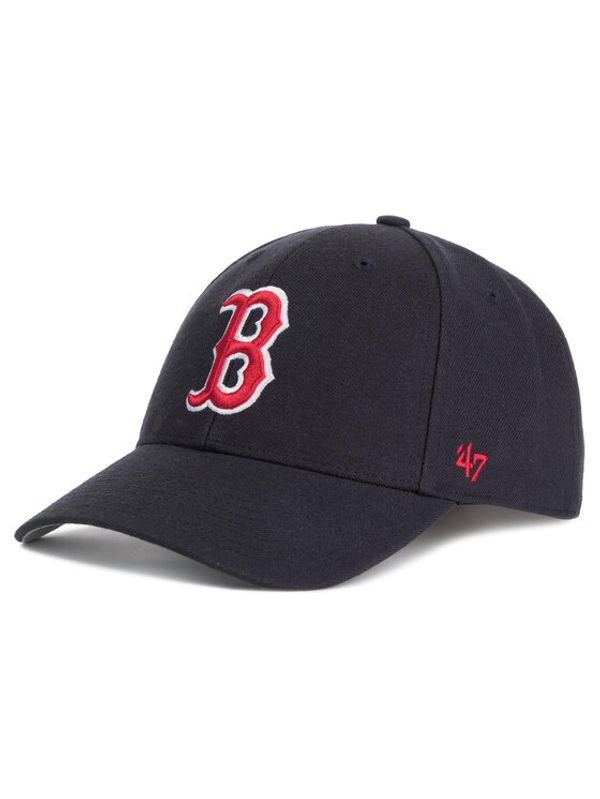 47 Brand 47 Brand Шапка с козирка Boston Red Sox B-MVP02WBV-HM Тъмносин